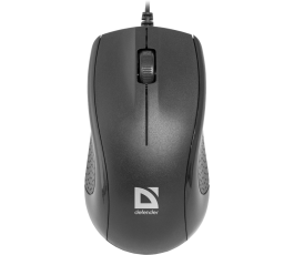 Мышь проводная Defender Optimum MB-160 USB, черный