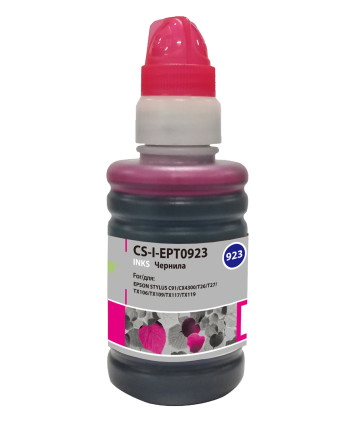 Чернила Cactus CS-I-EPT0923 пурпурный 100мл для Epson St C91/CX4300/T26/T27/TX106/TX109