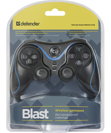 Геймпад беспроводной Defender Blast USB,Bluetooth,Android,Li-Ion