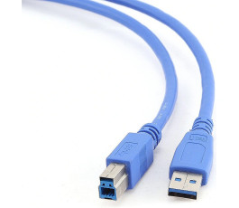 Кабель AM-BM, 1.8m, USB 3.0, Pro Cablexpert CCP-USB3-AMBM-6