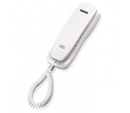 Телефон проводной BBK BKT-105 RU W белый