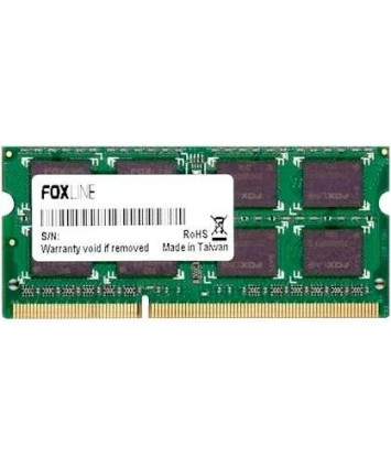 Модуль памяти SODIMM DDR4 8Gb PC25600 3200MHz Foxline FL3200D4S22-8GSE 8Gb