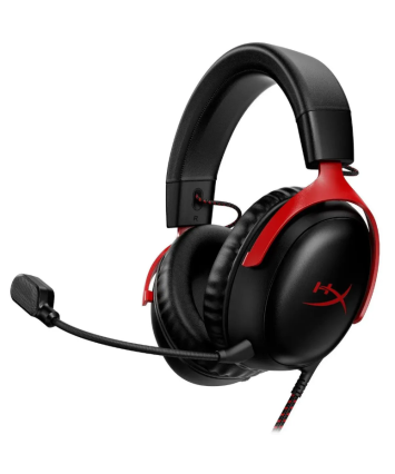 Игровая гарнитура HyperX Cloud III, черный-красный