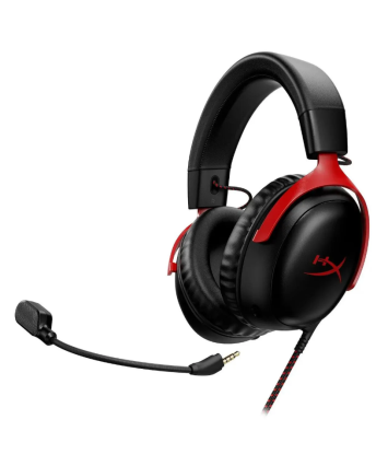 Игровая гарнитура HyperX Cloud III, черный-красный