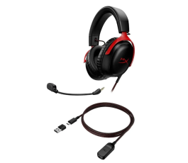 Игровая гарнитура HyperX Cloud III, черный-красный