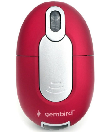 Мышь беспроводная Gembird MUSW-605, красный, USB