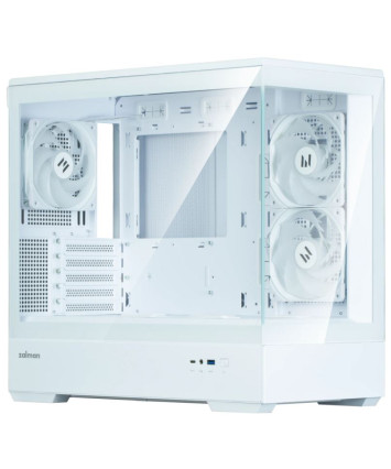 Корпус mATX без БП Zalman P30 V2, белый