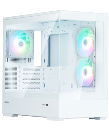 Корпус mATX без БП Zalman P30 V2, белый