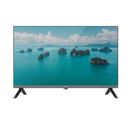 Телевизор 24" BQ 24F34B, LED, HD, 60 Гц, серый