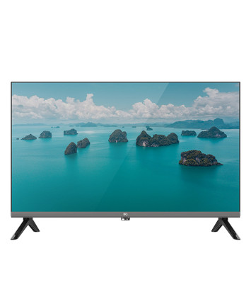 Телевизор 24" BQ 24F34B, LED, HD, 60 Гц, серый