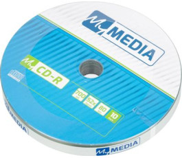 Оптический диск CD-R MYMEDIA 700Mb 52x Pack wrap (10шт)