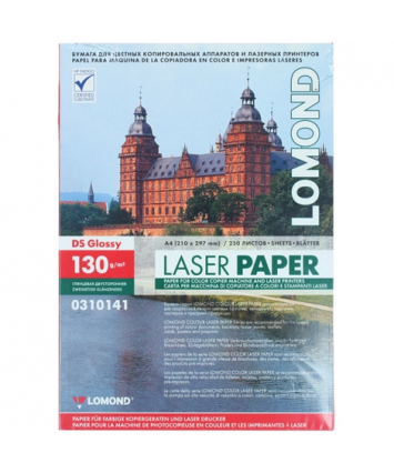 Бумага Lomond  для лазерной печати А4 Глянцевая (0310141) 130g/m 250л
