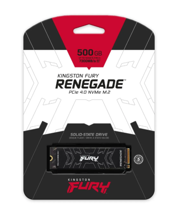 Накопитель SSD M.2 NVMe 500Gb Kingston FURY Renegade SFYRS/500G