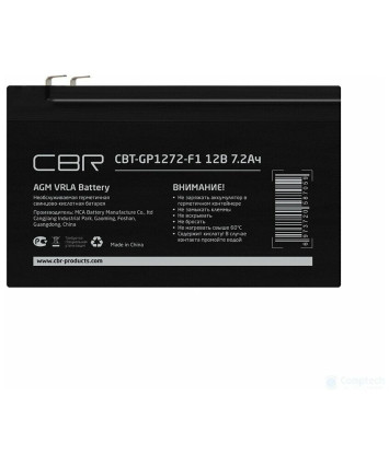 Аккумулятор CBR CBT-GP1272-F1 12V 7.2A