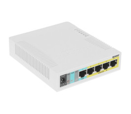 Коммутатор MikroTik RB260GSP, 5port, PoE, управляемый