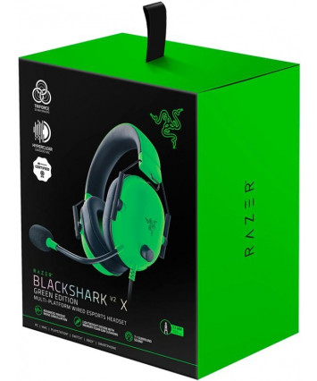 Гарнитура игровая Razer Blackshark V2 X, зеленый