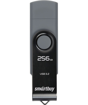 Флеш накопитель 256Gb USB 3.0+TypeC Smartbuy Twist Dual (SB256GB3DUOTWK)