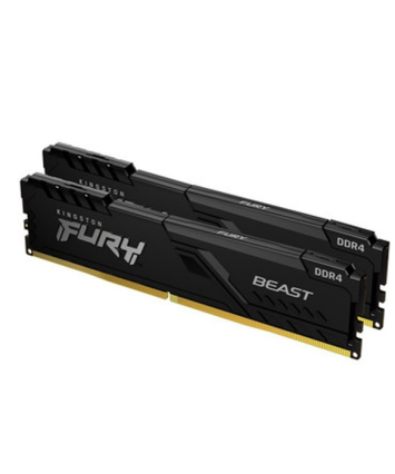 Комплект модулей памяти DDR4 32Gb 3200MHz Kingston FURY Beast Black KF432C16BBK2/32