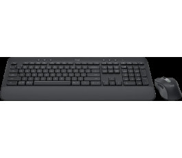 Беспроводной набор клавиатура + мышь Logitech MK650 черный/серый