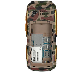 Мобильный телефон BQ 2410L Tank Power 4G Camouflage+Gold