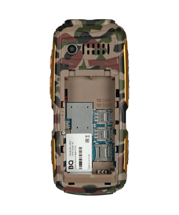 Мобильный телефон BQ 2410L Tank Power 4G Camouflage+Gold