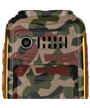 Мобильный телефон BQ 2410L Tank Power 4G Camouflage+Gold