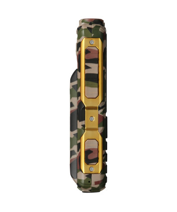 Мобильный телефон BQ 2410L Tank Power 4G Camouflage+Gold