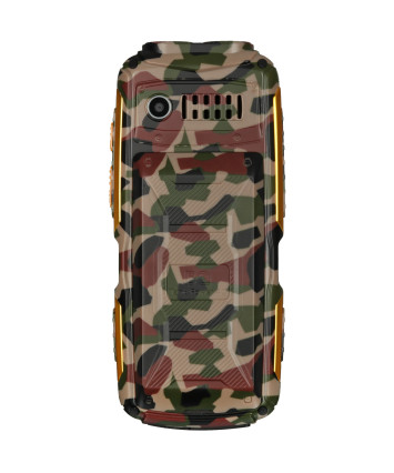 Мобильный телефон BQ 2410L Tank Power 4G Camouflage+Gold
