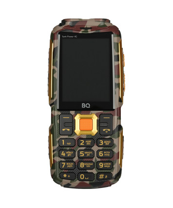 Мобильный телефон BQ 2410L Tank Power 4G Camouflage+Gold