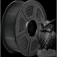 Пластик для 3D принтера Cactus CS-3D-ABS1KG-BLACK ABS d1.75мм 1кг L386м 1цв. черный