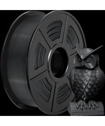 Пластик для 3D принтера Cactus CS-3D-ABS1KG-BLACK ABS d1.75мм 1кг L386м 1цв. черный