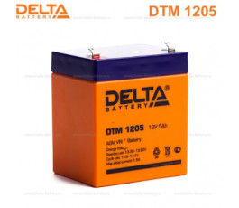 Аккумулятор Delta DTM 1205 12V 5A