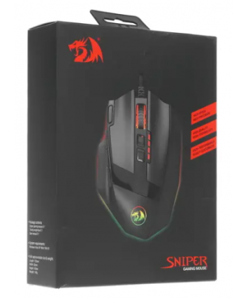 Мышь игровая Redragon Sniper RGB,9 кнопок