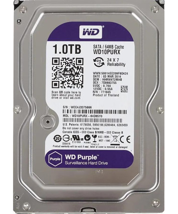 Жесткий диск 3.5" 1000Gb WD PURPLE (WD10PURX) Жесткий диск 3.5" 1000Gb WD PURPLE (WD10PURX)