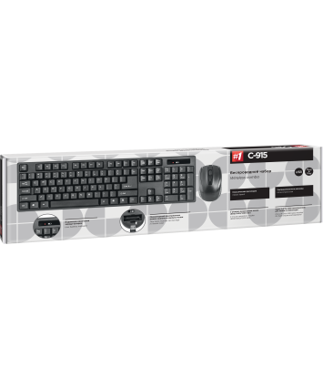 Беспроводной набор клавиатура + мышь Defender С-915