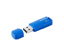 Флеш накопитель 32Gb USB 2.0 SmartBuy CLUE Blue (SB32GBCLU-BU)