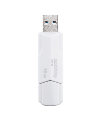 Флеш накопитель 16Gb USB 3.0 SmartBuy CLUE White (SB16GBCLU-W3)