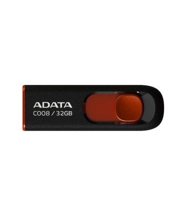 Флеш накопитель 32Gb USB 2.0 AData C008 AC008-32G-RKD, красный/черный Флеш накопитель 32Gb USB 2.0 AData C008 AC008-32G-RKD, красный/черный