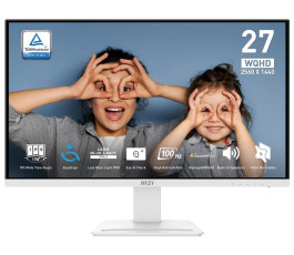 Монитор 27" MSI Pro MP273QW E2 (QHD, 100Hz), белый