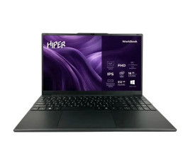Ноутбук HIPER Workbook I151, 15.6", FWBC151-I512HR16N5FABWPG IPS i5-12450H/16/512/W11pro черный