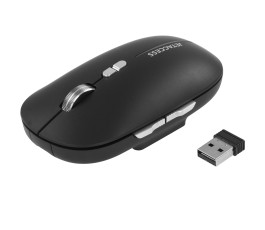 Мышь беспроводная JETACCESS OM-R99 BW, BT+2.4G, черный