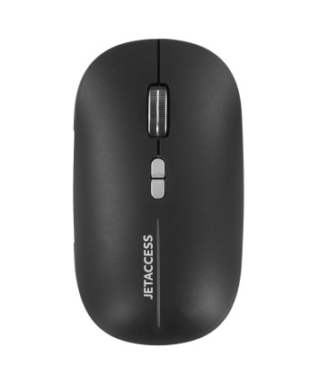 Мышь беспроводная JETACCESS OM-R99 BW, BT+2.4G, черный