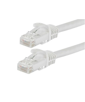 Патчкорд UTP Ripo T568B 4 пары кат.6, 10м, литой, многожильный (белый)