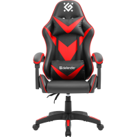 Кресло игровое Defender xCom, черный/красный