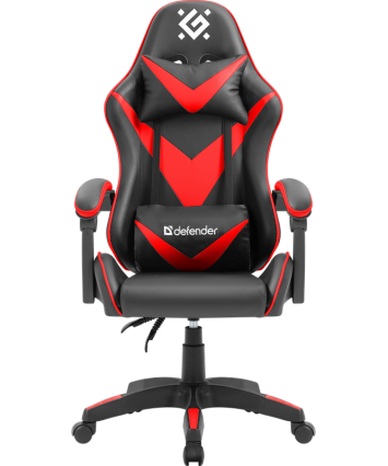 Кресло игровое Defender xCom, черный/красный