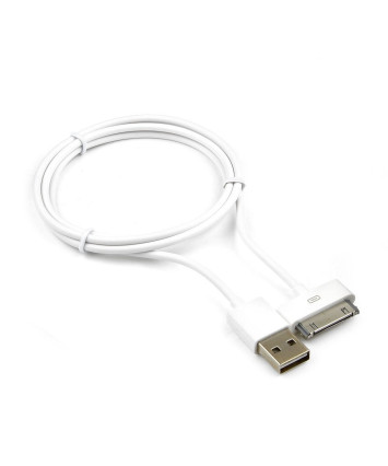 Кабель USB - Apple 30 PIN Cablexpert CC-USB-AP1MW 1m, белый