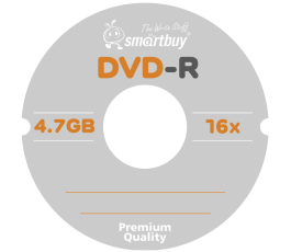 Оптический диск DVD+R Smartbuy 4.7 Гб, 16х, 25шт, кейк-бокс (SBDV-R25)/10