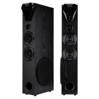 Акустика 2.0 ELTRONIC 20-80 HOME SOUND, 200Вт, МДФ, USB, SD, AUX, Bluetooth, Пульт Д/У, HDMI, черный