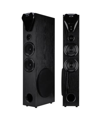 Акустика 2.0 ELTRONIC 20-80 HOME SOUND, 200Вт, МДФ, USB, SD, AUX, Bluetooth, Пульт Д/У, HDMI, черный