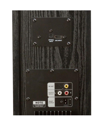 Акустика 2.0 ELTRONIC 20-80 HOME SOUND, 200Вт, МДФ, USB, SD, AUX, Bluetooth, Пульт Д/У, HDMI, черный